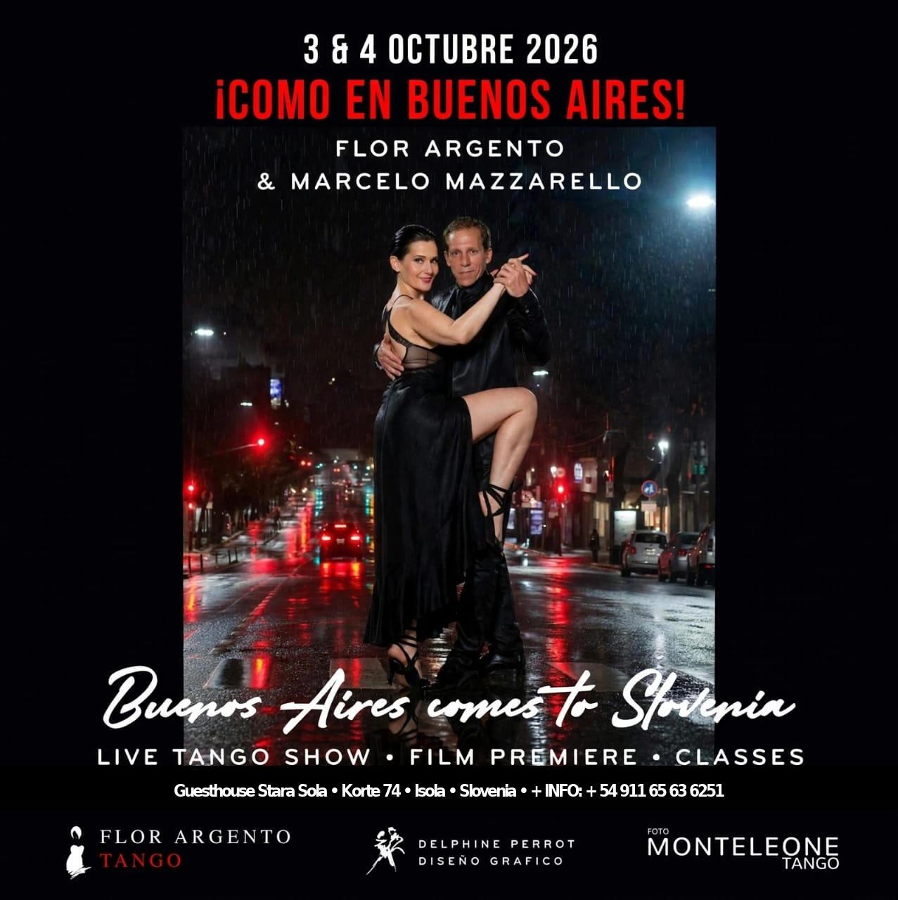 Flor Argento Tango Tango Dancer. Member of CID UNESCO. Teacher. Curator and Producer.