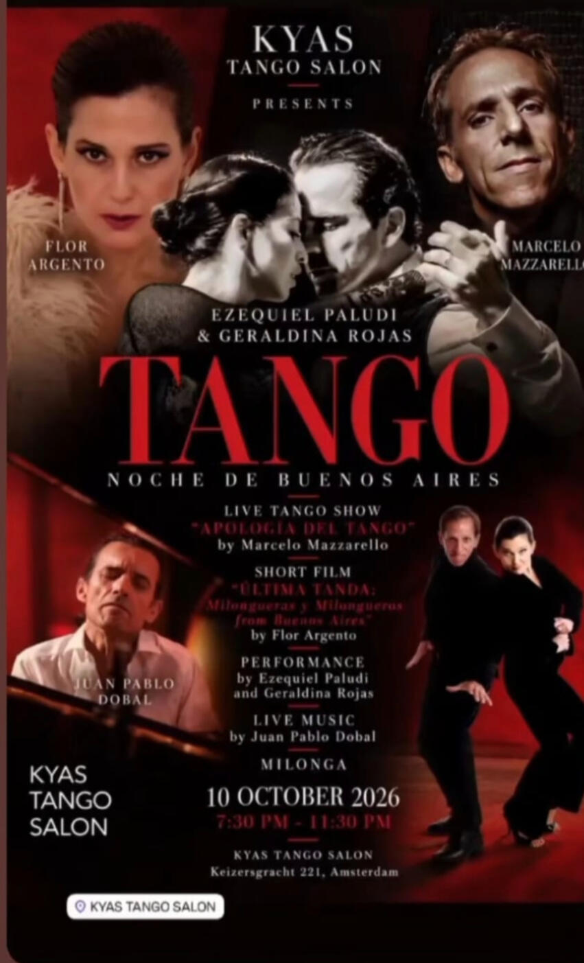 Flor Argento Tango Tango Dancer. Member of CID UNESCO. Teacher. Curator and Producer.